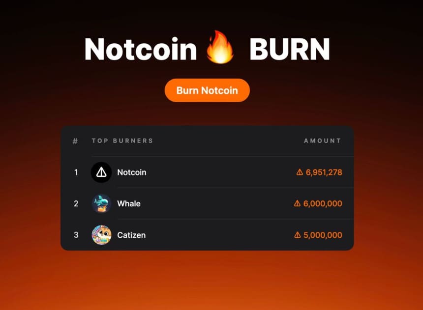 notcoin burn