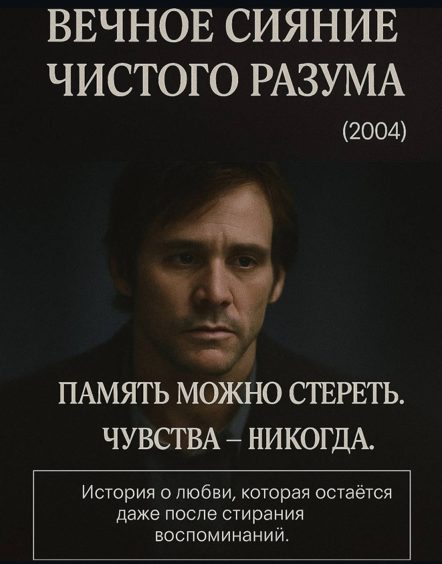 лучший фильм ВЕЧНОЕ СИЯНИЕ ЧИСТОГО РАЗУМА (2004)